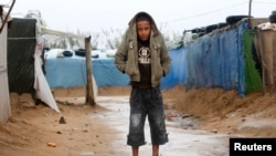 组图:黎巴嫩境内的叙利亚难民