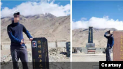 中国旅游博主李奇贤(小贤Jayson)被指在新疆烈士陵园里的摆拍被判处“亵渎烈士”罪。(照片来自博讯)