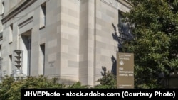 资料照片:位于华盛顿的美国司法部大楼。