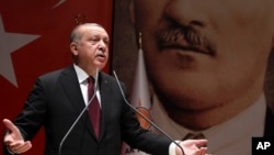 土耳其总统埃尔多安 (资料照片)