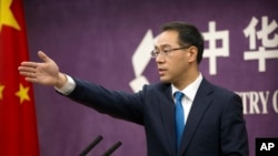 中国商务部发言人高峰 （资料照片）