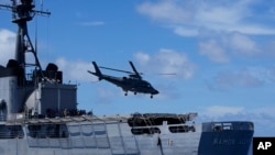 菲律宾武装部队1月19日表示,菲律宾和美国在南中国海举行了今年的首次联合海上演习。