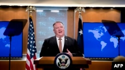 资料照:美国国务卿蓬佩奥