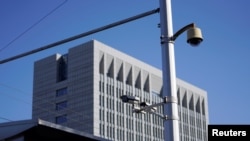 资料照:中纪委在北京的总部大楼。