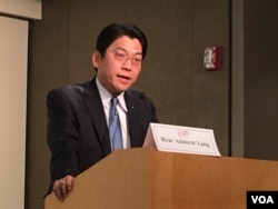 台湾驻美军事代表团团长杨大伟(2015年12月1日,美国之音钟辰芳拍摄)