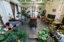 北京双城咖啡厅(赖正哲提供)