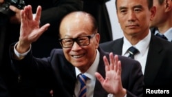 资料照:香港富商李嘉诚