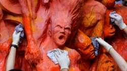 港大突彻夜拆卸六四国殇之柱, 丹麦雕塑家:野蛮可耻无法无天 港大突彻夜拆卸六四国殇之柱, 丹麦雕塑家:野蛮可耻无法无天