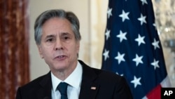 资料照片:美国国务卿布林肯。