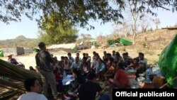 Rakhine Refugees Photo Credit: Rakhine Ethnics Congress