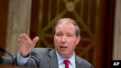 资料照:新墨西哥州前民主党参议员尤德尔