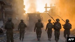 资料照片:以色列军人在加沙地带行动。(2024年9月8日)