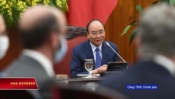 Thủ tướng Phúc mong Tổng thống Trump ‘đánh giá khách quan’ về thương mại Thủ tướng Phúc mong Tổng thống Trump ‘đánh giá khách quan’ về thương mại