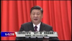时事大家谈:习家军急于护主,“定于一尊”泄露高层裂痕? 时事大家谈:习家军急于护主,“定于一尊”泄露高层裂痕?