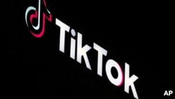 资料照片:TikTok的标志。