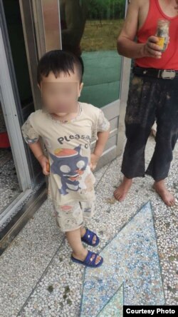 董瑶琼今年4月离婚后,其年幼儿子由前夫抚养。(湖南公民行动者提供图片)