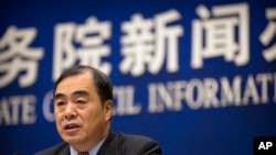 中国外交部副部长孔铉佑2018年1月26日公布北极政策白皮书(美联社)