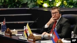 资料照片:澳大利亚太平洋事务部长帕特·康罗伊。(2023年11月16日)