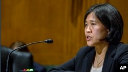 资料照:美国贸易代表戴琪