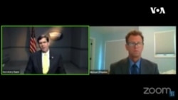 美国防长埃斯珀证实美军加强了在南中国海应对中国行为的力度(布鲁金斯学会2020年5月4日视频) 美国防长埃斯珀证实美军加强了在南中国海应对中国行为的力度(布鲁金斯学会2020年5月4日视频)