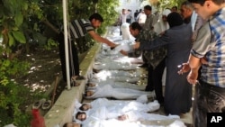 Жертви ймовірної хімічної атаки в Сирії