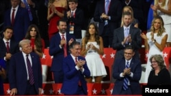 在威斯康星州密尔沃基召开的美国共和党全国代表大会进入第三天。(2024年7月17日)