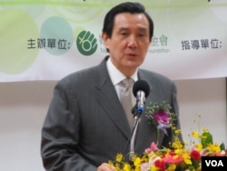 台湾总统马英九(美国之音张永泰拍摄)