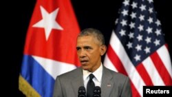 美国总统奥巴马在哈瓦那