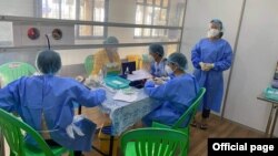 ဒေါပုံ Fever Clinic (ဓါတ်ပုံ-Community Fever Clinic - Yangon Network)