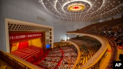 资料照:位于北京天安门广场西侧的人民大会堂内