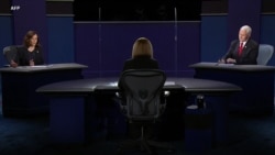 副总统辩论在新冠病毒的应对以及广泛议题交锋 副总统辩论在新冠病毒的应对以及广泛议题交锋