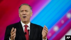 资料照片:前美国国务卿蓬佩奥。