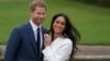 英国王子哈里和妻子梅根