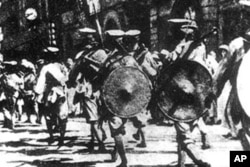 北伐军进入湖北汉口英租借