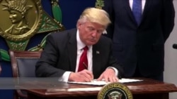 川普签署新的旅行禁令 川普签署新的旅行禁令