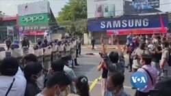 စစ်အုပ်ချုပ်ရေးကို ဆန့်ကျင်တဲ့ ရန်ကုန်က ဆန္ဒပြပွဲ စစ်အုပ်ချုပ်ရေးကို ဆန့်ကျင်တဲ့ ရန်ကုန်က ဆန္ဒပြပွဲ