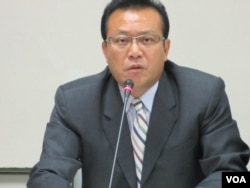 在野党民进党立委 苏震清(美国之音张永泰拍摄)