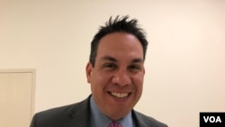 加州联邦众议员阿吉拉(美国之音黎堡拍摄)