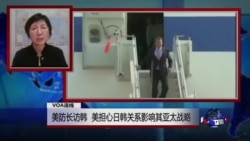 VOA连线:美防长访韩,美担心日韩关系影响其亚太战略 VOA连线:美防长访韩,美担心日韩关系影响其亚太战略