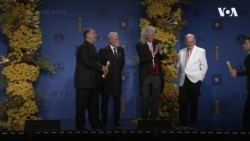 Святкування тріумфу «Богемської Рапсодії» на врученні премії «Золотий Глобус». Відео Святкування тріумфу «Богемської Рапсодії» на врученні премії «Золотий Глобус». Відео