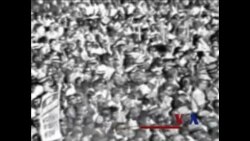 活动人士借马丁路德金纪念日聚集白宫提出各种诉求