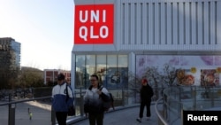 日本快时尚品牌优衣库位于北京的一间店面。(路透社:2024年11月29日)