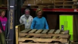 希拉里·克林顿民调势头仍强劲 希拉里·克林顿民调势头仍强劲