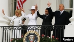 马克龙访美:白宫·弗农山庄·国宴·国会和大学演说(25图)