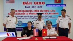 Mỹ bàn giao trung tâm huấn luyện cho Cảnh sát biển Việt Nam Mỹ bàn giao trung tâm huấn luyện cho Cảnh sát biển Việt Nam
