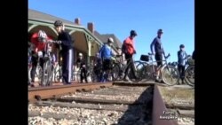 Залізничну колію перетворили на веломаршрут Залізничну колію перетворили на веломаршрут