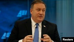 美国中央情报局长蓬佩奥(Mike Pompeo,2018年1月23日)