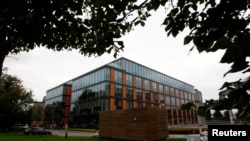 资料照片:莫斯科一家网络安全公司的办公楼(2013年7月29日)