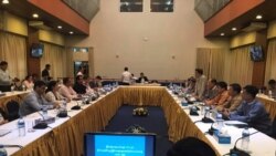 ငြိမ်းကော်မရှင်နဲ့ UNFC အပစ်ရပ်ကြေညာရေးအပါအဝင် ၄ ချက်သဘောတူ ငြိမ်းကော်မရှင်နဲ့ UNFC အပစ်ရပ်ကြေညာရေးအပါအဝင် ၄ ချက်သဘောတူ