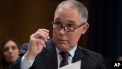 奥克拉荷马州的州司法部长普鲁特(Scott Pruitt)出任美国环保署长